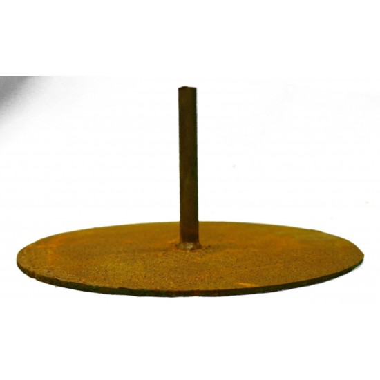 Platte mit Rohr - Standplatte für Gartenstecker