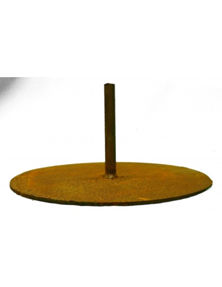 Platte mit Rohr - Standplatte für Gartenstecker