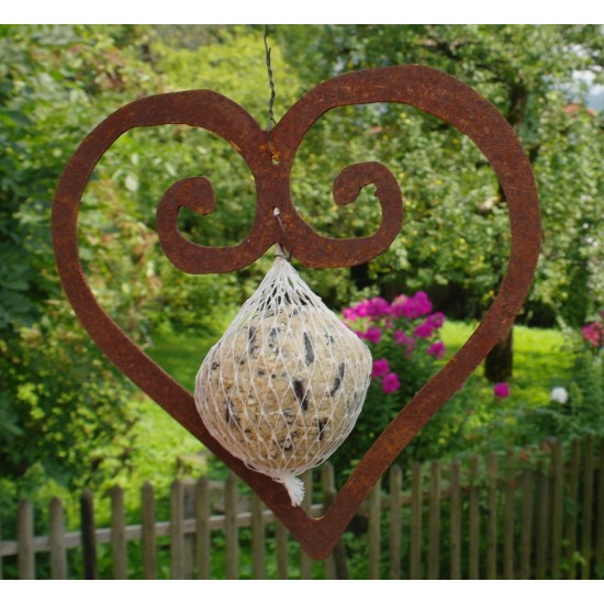 Rost Herz für Meisenknödel