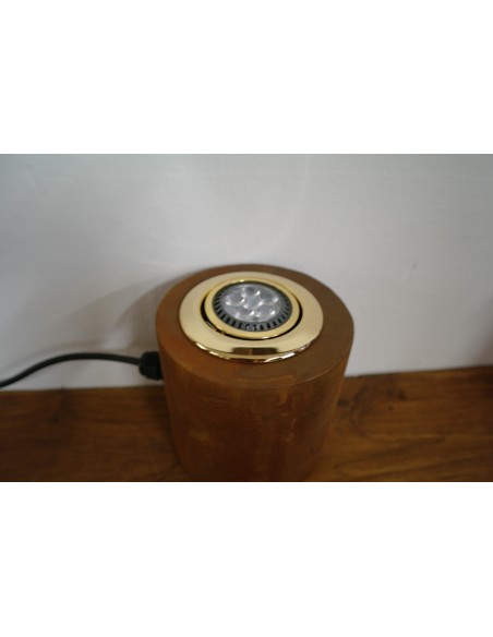 LED Strahler in Metallgehäuse, Rost beschichtet