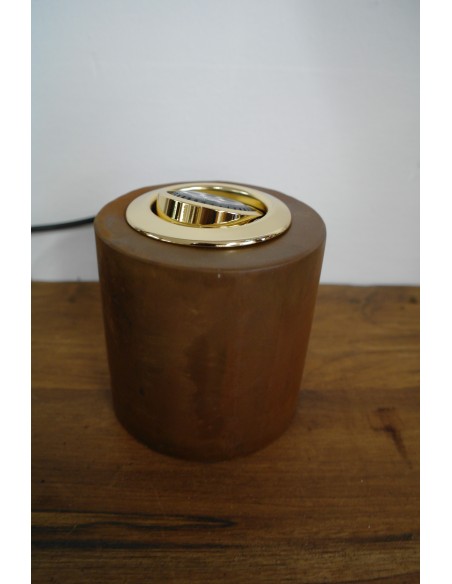 LED Strahler in Metallgehäuse, Rost beschichtet