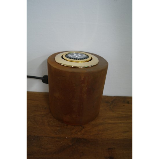 LED Strahler in Metallgehäuse, Rost beschichtet