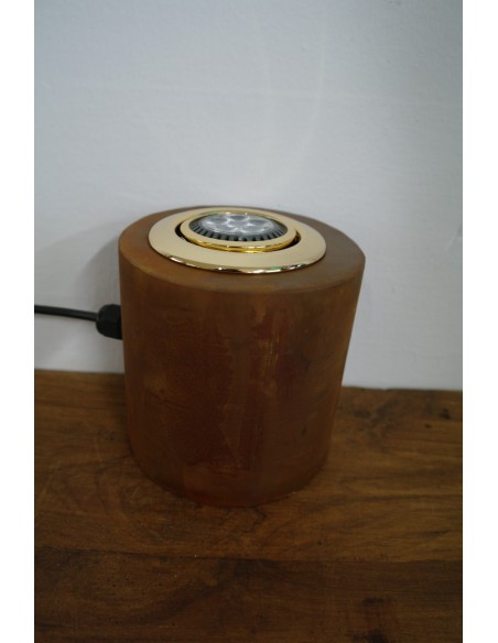 LED Strahler in Metallgehäuse, Rost beschichtet