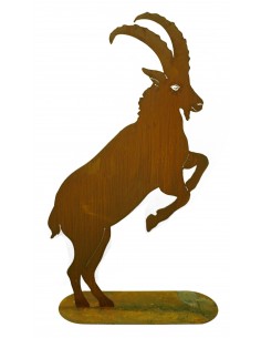 Steinbock auf Platte H 110cm