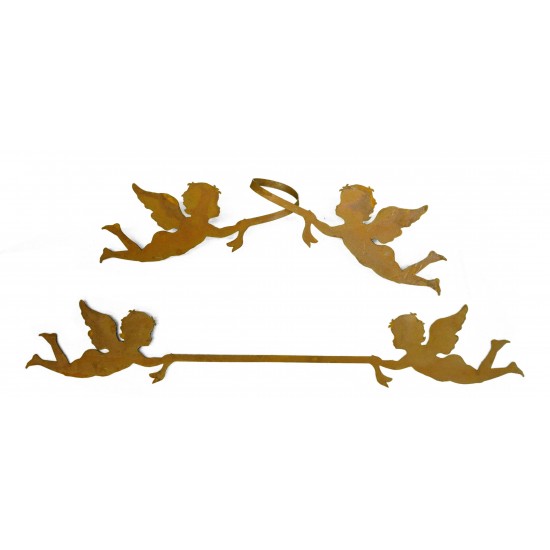 2 Engel zum Wickeln für Weinflasche