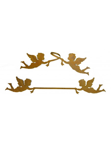 2 Engel zum Wickeln für Weinflasche