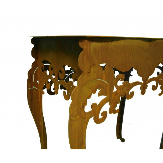 Tisch "Barock" hoch, H 97 cm, B 71 cm, T 40 cm Saremo