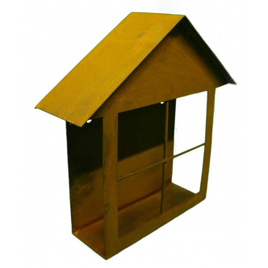 Wand Windlicht "Haus"
