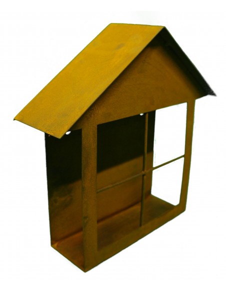 Wand Windlicht "Haus"