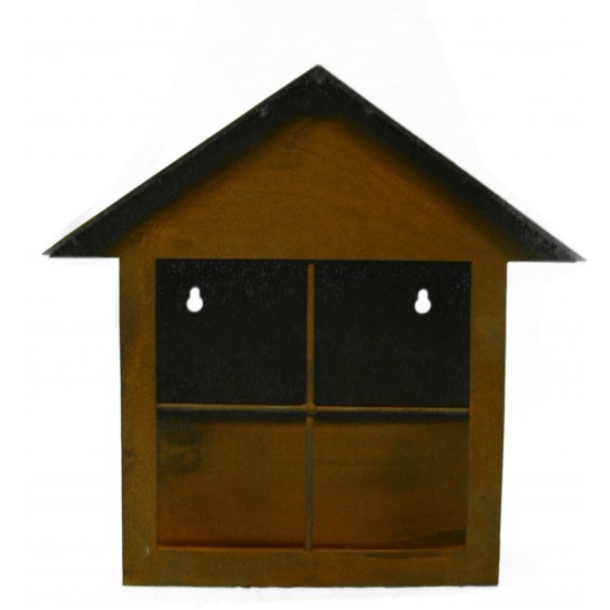 Wand Windlicht "Haus"