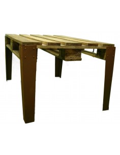 Tischbeine für Paletten 60 cm hoch