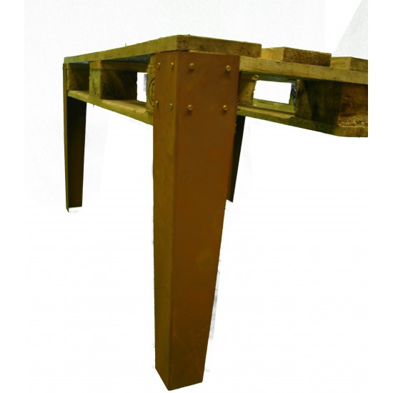 Tischbeine für Paletten 60 cm hoch