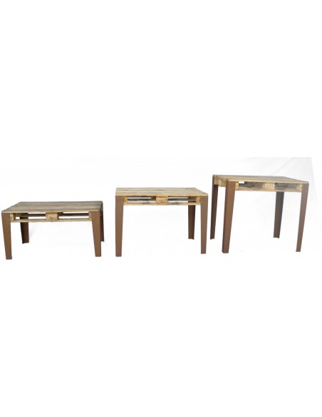 Tischbeine für Paletten 60 cm hoch