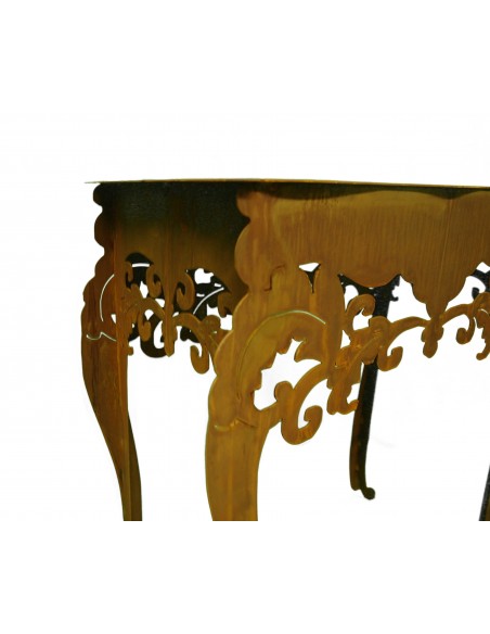 Tisch "Barock" hoch, H 97 cm, B 71 cm, T 40 cm Saremo
