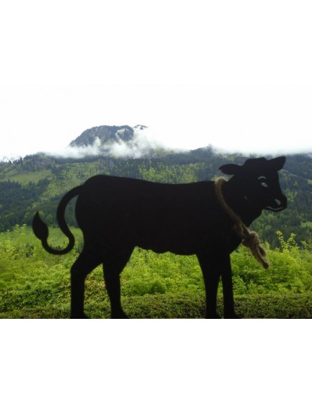 Rost Kalb mittel 55 x 40 cm auf Stangen