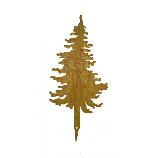 Edelrost TannenStecker Set 5 Bäume 20 bis 25cm Miniwald