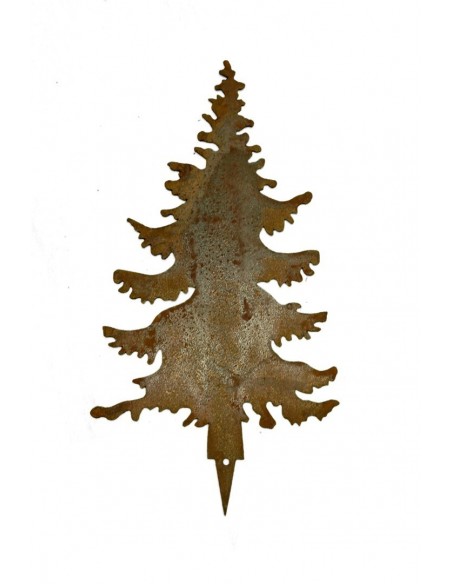 Edelrost TannenStecker Set 5 Bäume 20 bis 25cm Miniwald