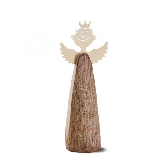 Schutzengel aus Astholz "Alfons" H: 6 - 7,5 cm