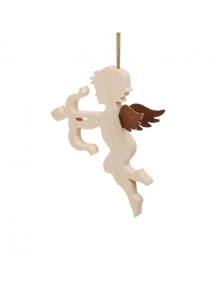 Anh. Ahornengel mit Stahlflügeln Typ 5 (Bogen) H: ca. 7 cm