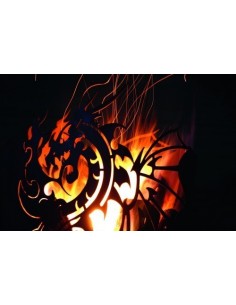 Feuerkorb Drache rechteckig 2