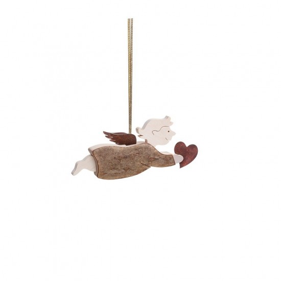 Himmelsbote Angela Gr. 1 (einseitig Rinde) L: 7,5 cm