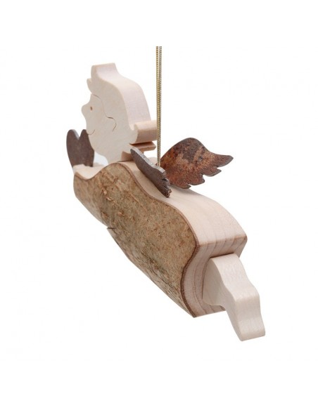 Himmelsbote Angela Gr. 2 (einseitig Rinde) L: 12 cm