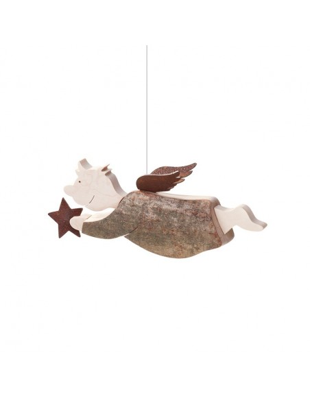 Himmelsbote Angelo Gr. 3 (beidseitig Rinde) L: 20 cm