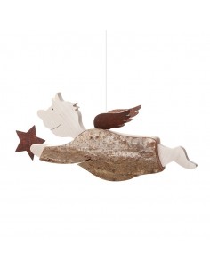 Himmelsbote Angelo Gr. 4 (beidseitig Rinde) L: 30 cm