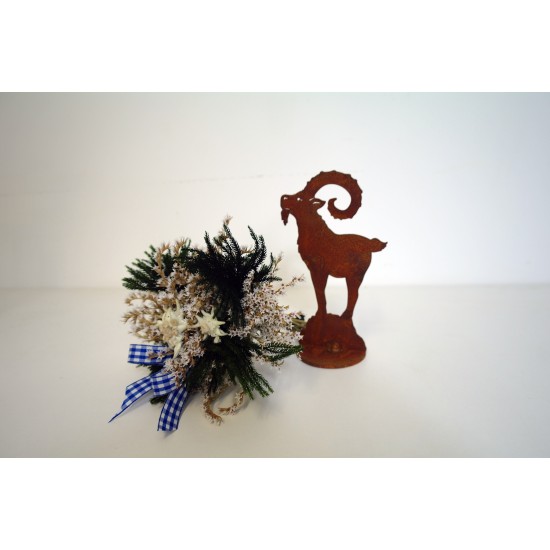 kleiner Steinbock auf Fels H 15cm