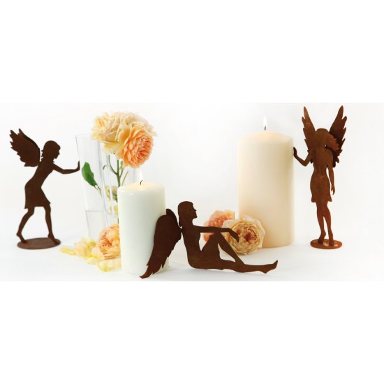 sitzender Engel "Anna" freistehend H 15cm