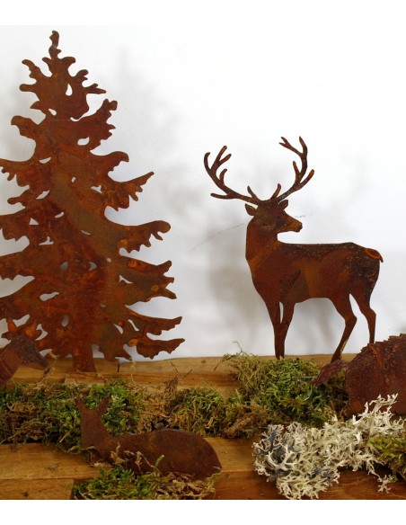 Hirschstecker mini H1 - nach hinten schauend 