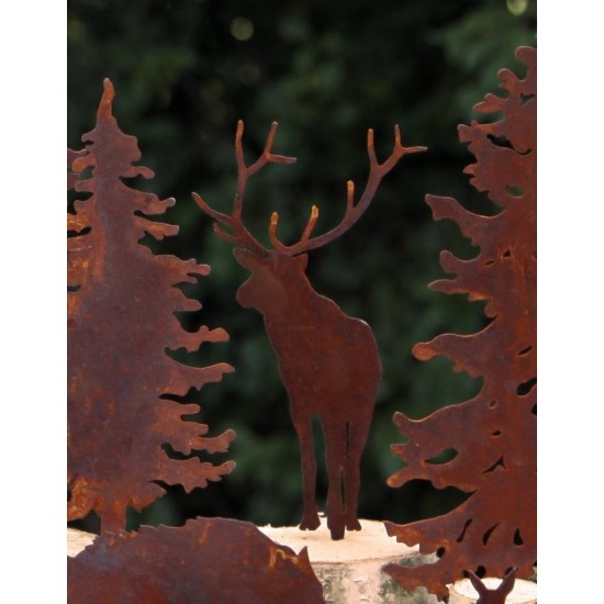 Hirschstecker mini 3 - Halbprofil