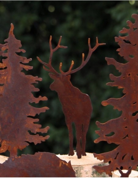 Hirschstecker mini 3 - Halbprofil