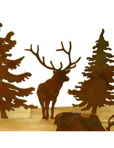 Hirschstecker mini 3 - Halbprofil