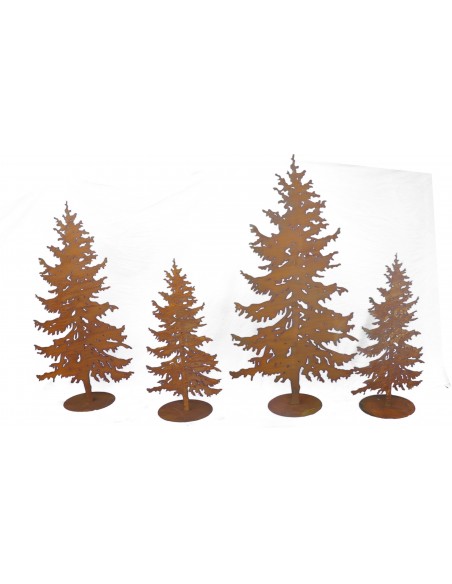 Tanne 125 cm hoch mit Stab Steckverbindung