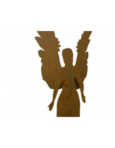 Engel "Celeste" doppelte Flügel  3mm Stahl, h 175cm, 2