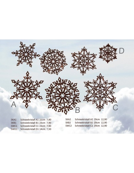 Schneekristall C1 29cm