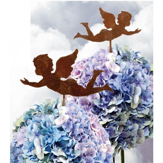 fliegendes Engelchen 20 cm groß auf 60 cm Stab 