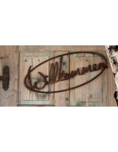 Wilkommen Schild 60 cm breit