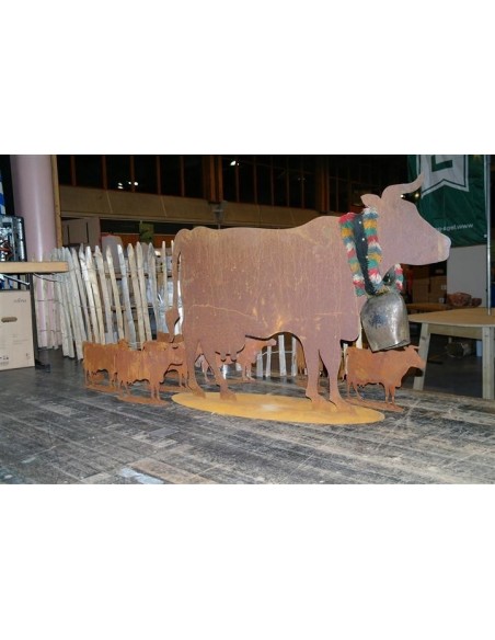 Kuh XXL 100 cm hoch x 140 cm breit