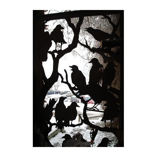 Raben Paravent 200 cm x 100 cm