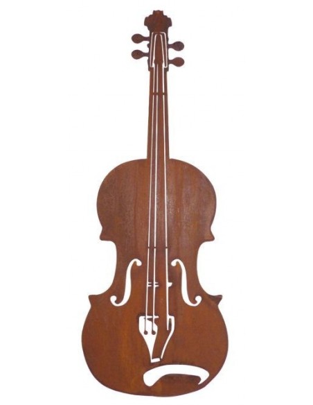 Geige als Fensterdeko - Geschnek für Musiker 