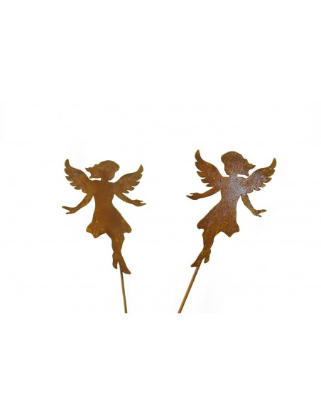 kleiner fliegender Engel "Anny" 15 cm hoch auf 40 cm Stab kleiner fliegender Engel "Anny" 15 cm hoch auf 40 cm Stab