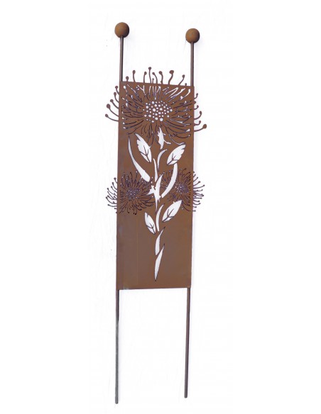Gartenstecker Pusteblume Höhe 208cm Breite 54cm