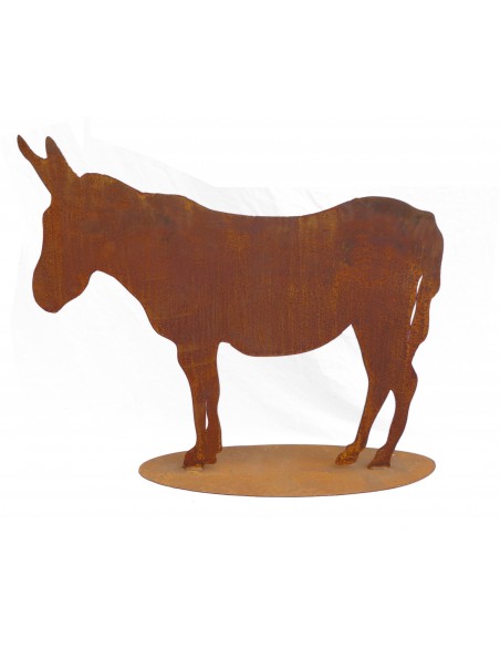 Esel Dekofigur lebensgroß