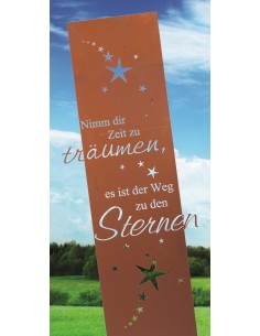 Nimm dir Zeit zu träumen, es ist der Weg zu den Sternen - Spruch 2
