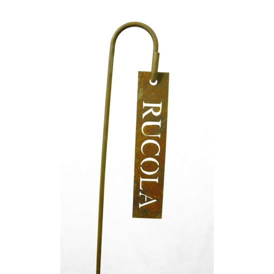 Kräuterschild Rost Rucola