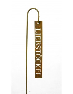 Kräuterschild Liebstöckel Kräuterschilder aus Rost kaufen 2