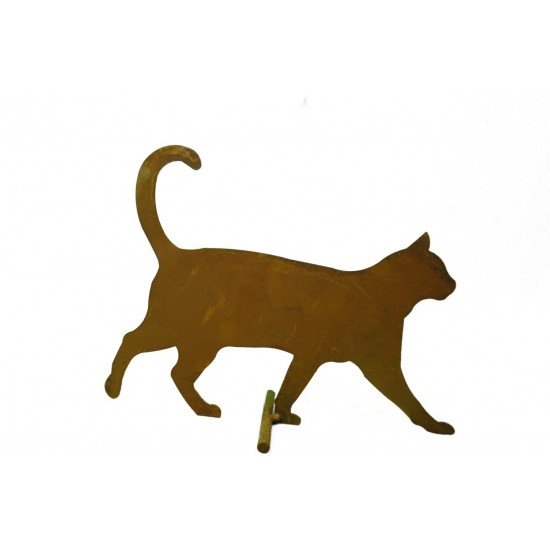 Bauernhof Tier Katze Edelrost