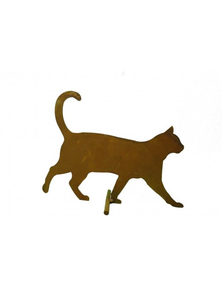 Bauernhof Tier Katze Edelrost